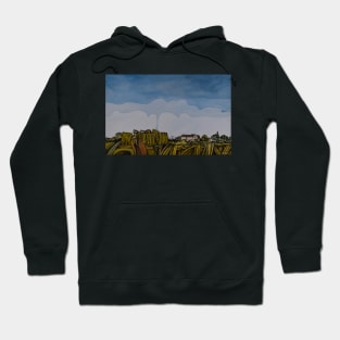 Cooling Castle Village Countryside Landscape Hoodie